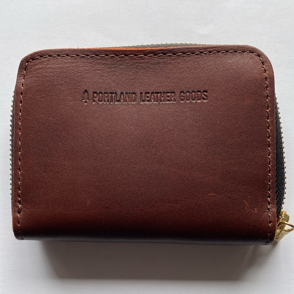 New Portland Leather Small Zip Wallet